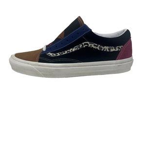 Vans Old Skool Anaheim Factory 36 D Men's 11 Animal Mix New Cow Tan Black